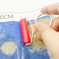 1pc Diamond Painting Tool Stainless Steel Metal Roller Pen Roller Diamond Painting 5D Diamond Moasic Art Stainless Steel Tip