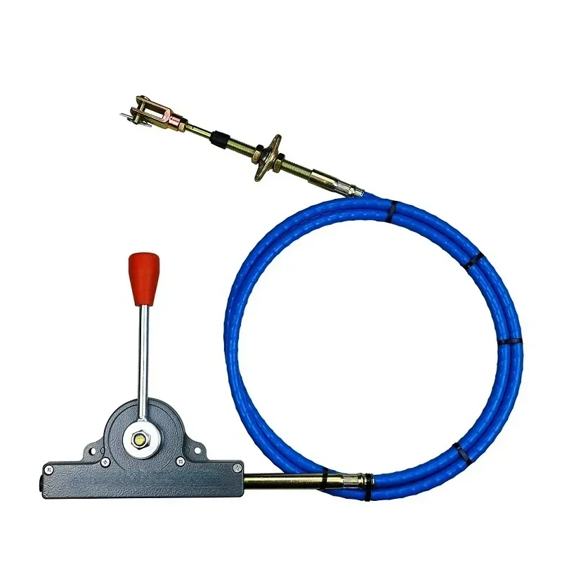 

Manual power take-off gear cable push-pull soft shaft controller