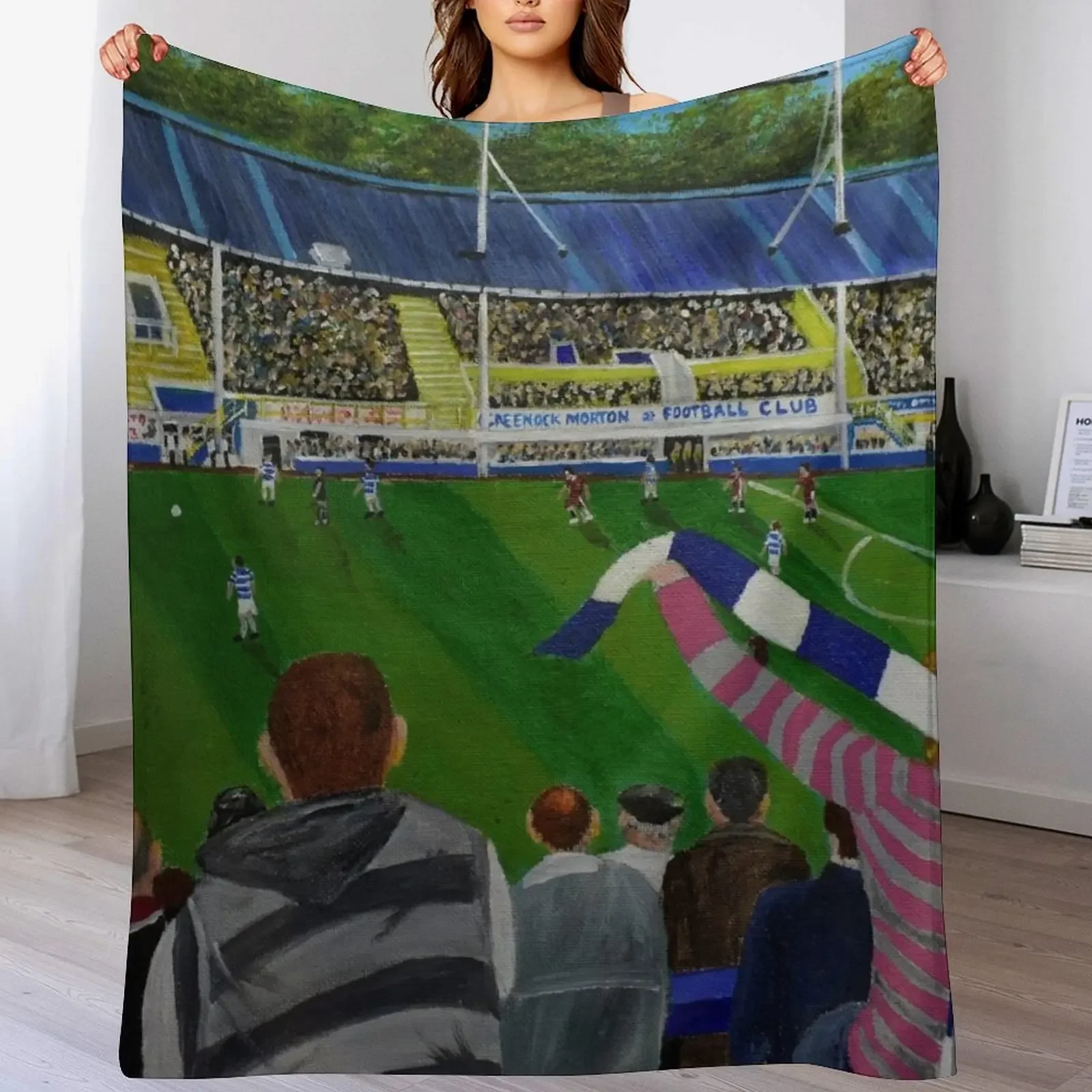 

Greenock Morton Throw Blanket Polar Moving Luxury Throw Decorative Beds Blankets