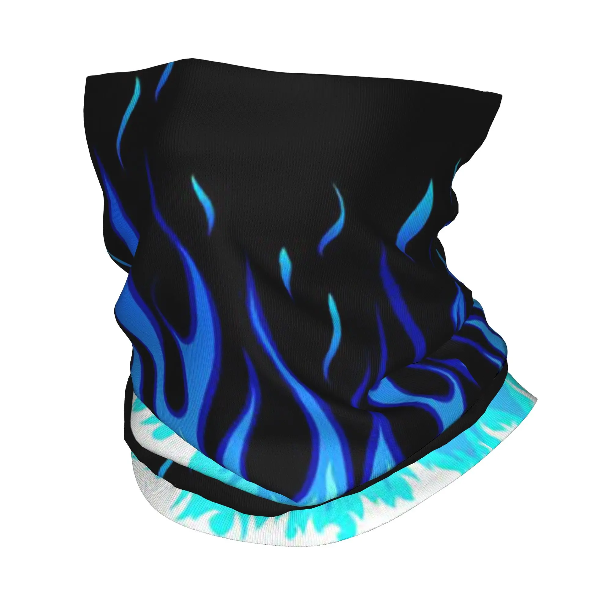 Big Fire Flames Burning Flame Bandana Neck Gaiter Printed Mask Scarf Multifunction Face Mask Running For Men Women  Washable