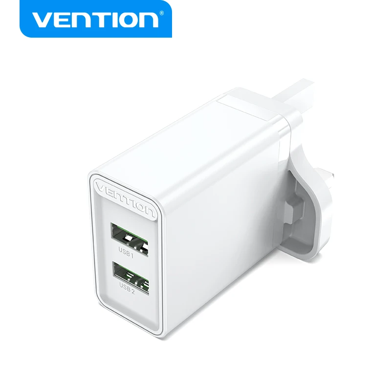 Vention 18W USB Wall Charger USB-A QC3.0 Fast Charging For iPhone Samsung S20 Xiaomi 8 Mobile Phone Quick Charge