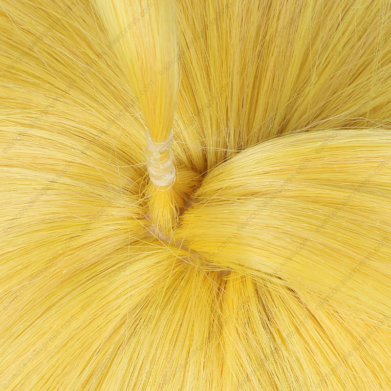 Panty Anarchy Cosplay Wig 75cm Long Gold Yellow Wigs Heat Resistant Synthetic Hair Halloween Party