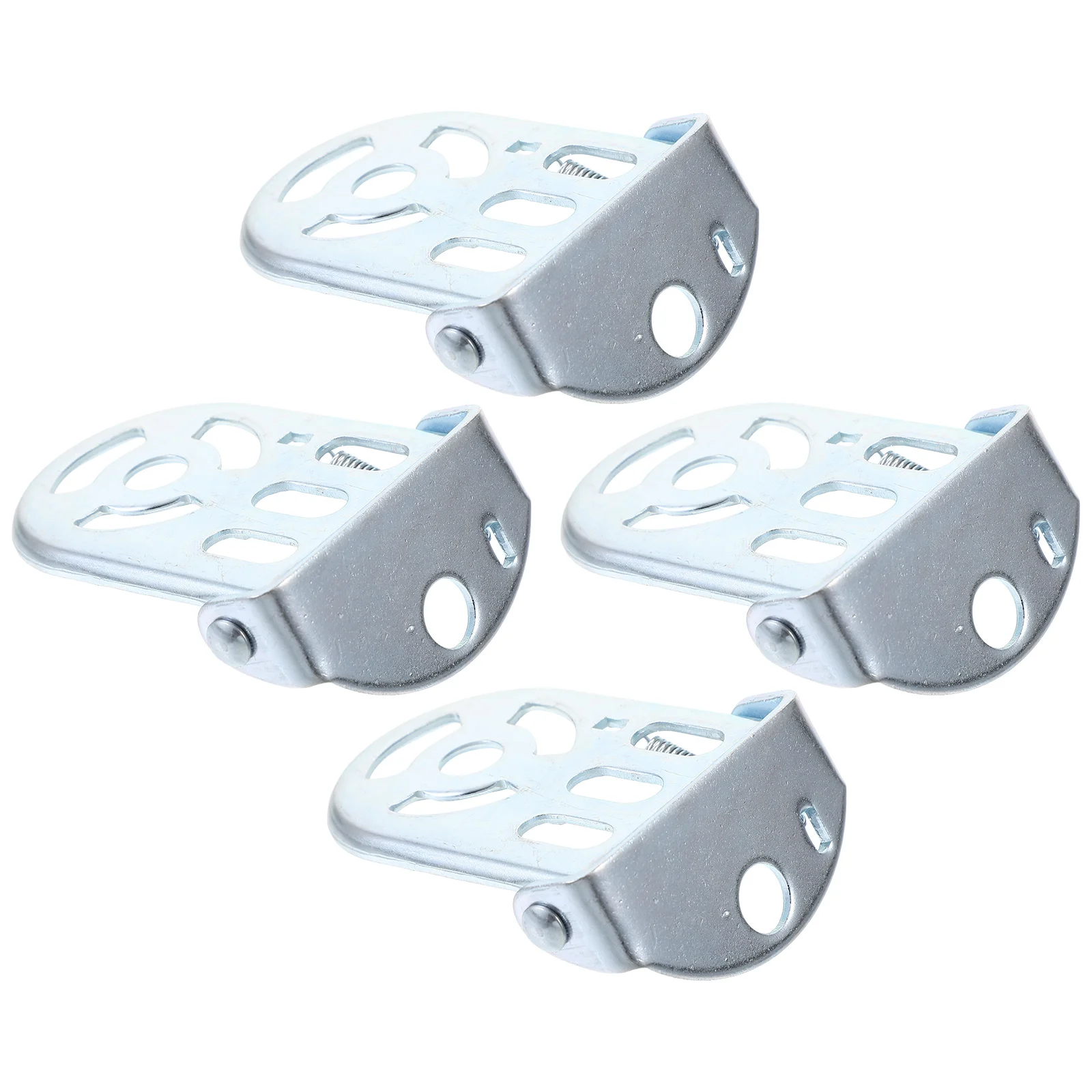 

2 Pairs Durable Bike Rear Foot Pegs Foldable Metal Footrest For Kids Mountain Road Bicycle