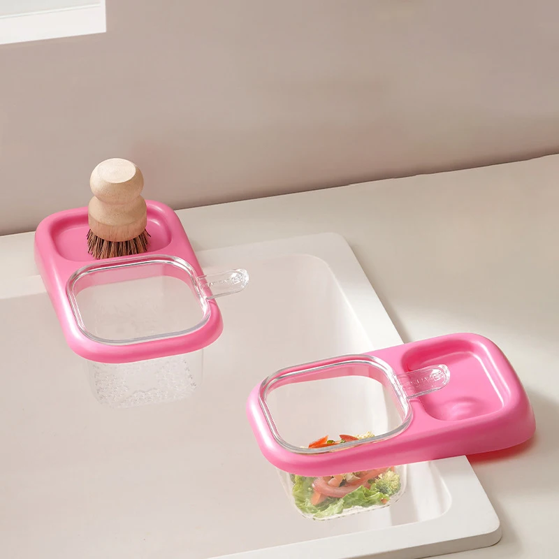 1PC Simple Style Kitchen Sink Drain Basket Sink Separation Leftovers Tea Residue Filter Basket Drain Rack Kitchen Tools