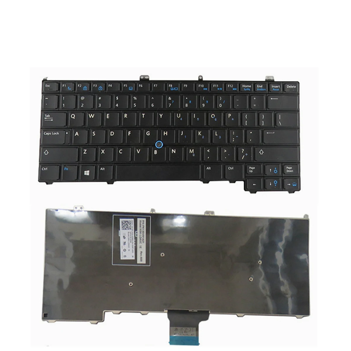 

New US Laptop Keyboard for DELL Latitude E7440 E7420 E7240 E7420D 12 7000 With Track Point Notebook English Keyboard