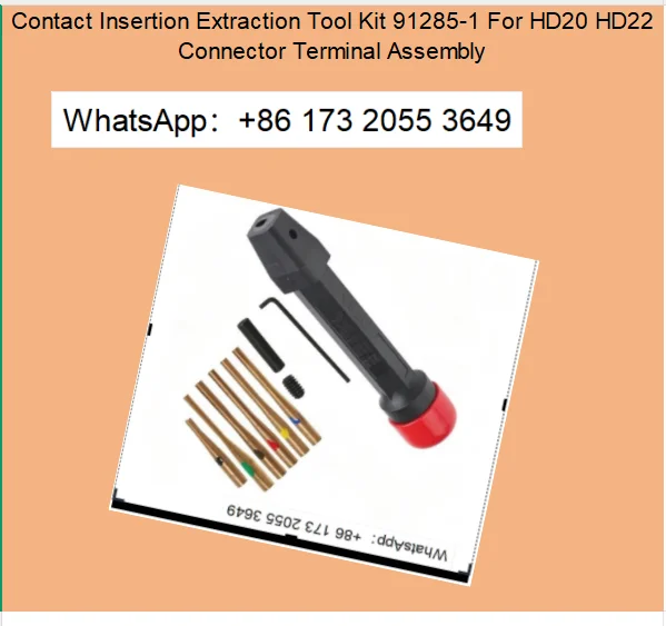 Contact Insertion Extraction Tool Kit 91285-1 For HD20 HD22 Connector Terminal Assembly