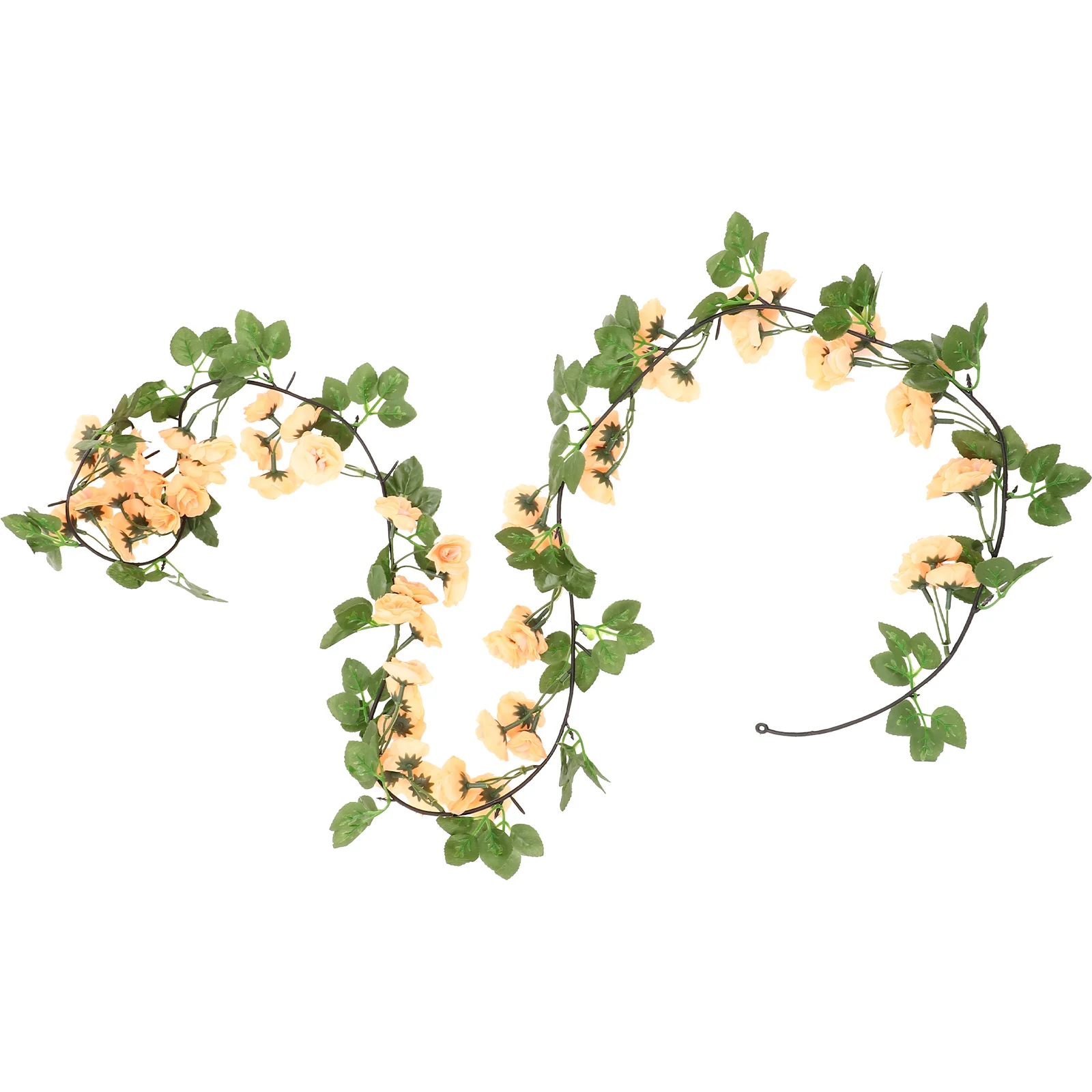 

Artificial Rose Vine Imitation Flower Garland Decorations Garlands Silk Cloth Fake Flowers Arrangement