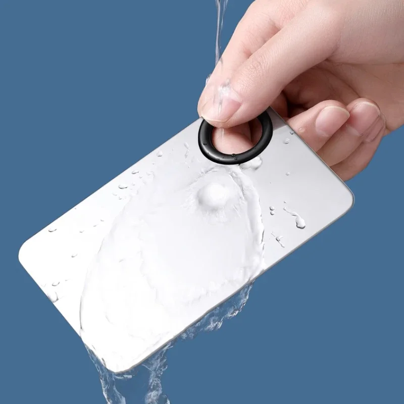 메이크업 믹싱 팔레트 업그레이드 스테인리스 스틸 메탈 믹싱 트레이 스패출러 포함 아티스트 도구 파운데이션 믹싱 네일아트용