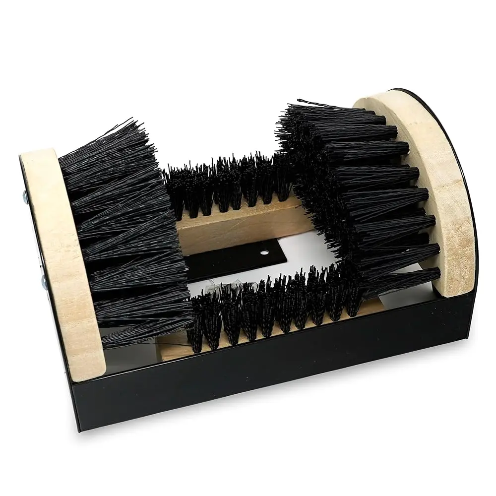 

Boot Scrubber - Shoe Brush Scraper & Footwear Cleaner - Mountable - Dirt Remover - Indoor/Outdoor Sneaker Buffer