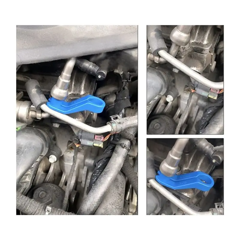 AC Fuel Line Disconnect Tool 32Pcs Universal Fuel Line Quick Disconnect Fitting Hose Kits Oil Cooler Tube Removal Tool A
