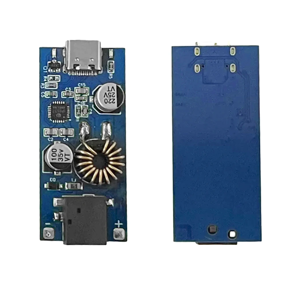 QC3.0 QC2.0 Doppel-USB-Typ-C-Adapter für schnelles Aufladen von Mobiltelefonen, DC7.1V-32V, 3A, 30W, Step-Down-Modul für CP/FCP, PD – Detail 4