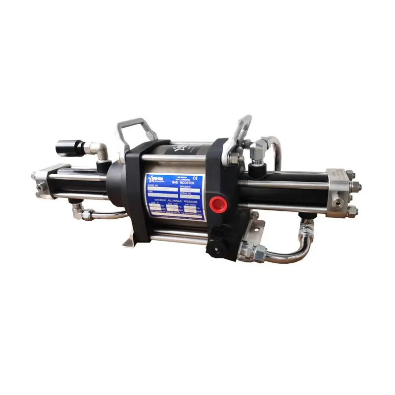 HYDR-STAR AGB06-1T-7/30 300-400 Bar Mini Double Stage Air Driven Oxygen Gas Booster Pump For Medical Use