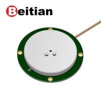 Beitian 28dB internal ceramic patch active gps antenna BDS B1 GPS L1 GLONASS L1 GALILEO E1 for NEO-M8P OEM GNSS Antenna BT-4510F