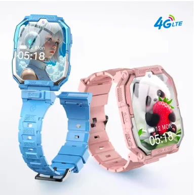 2025 Y98 Kids 4G Smartwatch Android 360° Rotation Dual Camera 1+8GB GPS+LBS+WIFI Positioning Children Smart Watch