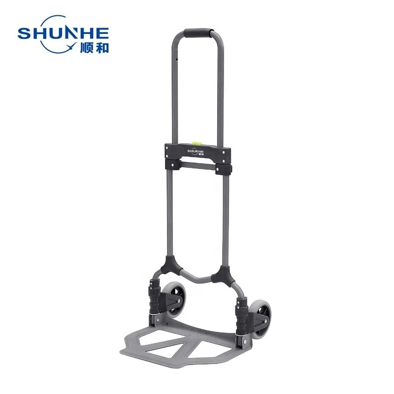 custom.New Design Foldable Folding Hand Truck Luggage Cart Steel Hand Cart