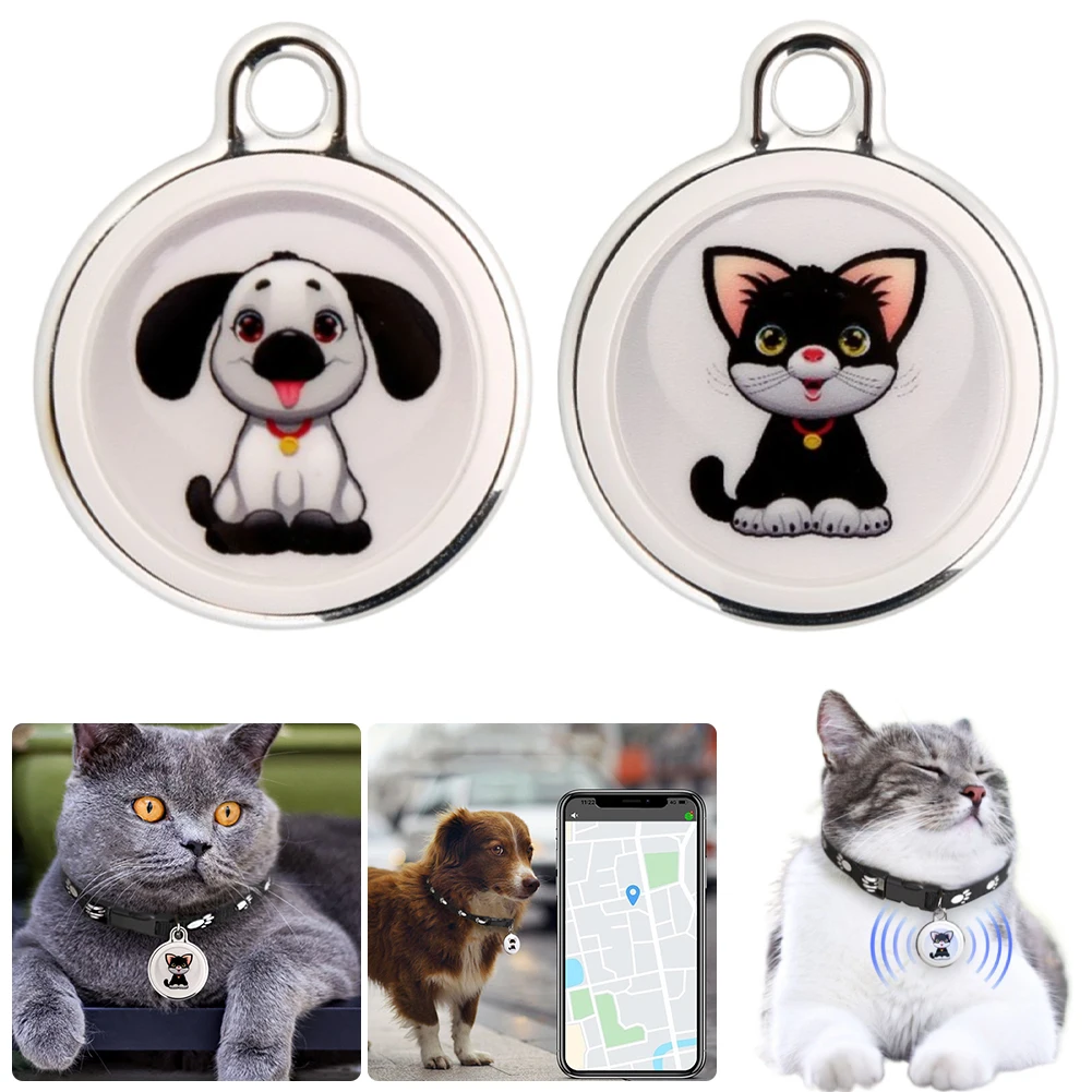 

Smart Locator Waterproof GPS Tracking Device Real-Time Global Location Tracker for Dogs Cats Kids Pets Keychain Wallet Luggage