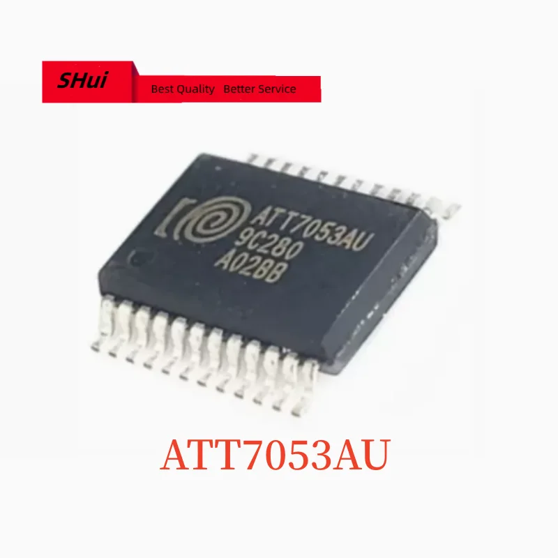 

20PCS ATT7053AU ATT7053BU SSOP24 ATT7053 SMD Single-phase Multifunctional Metering Chip IC