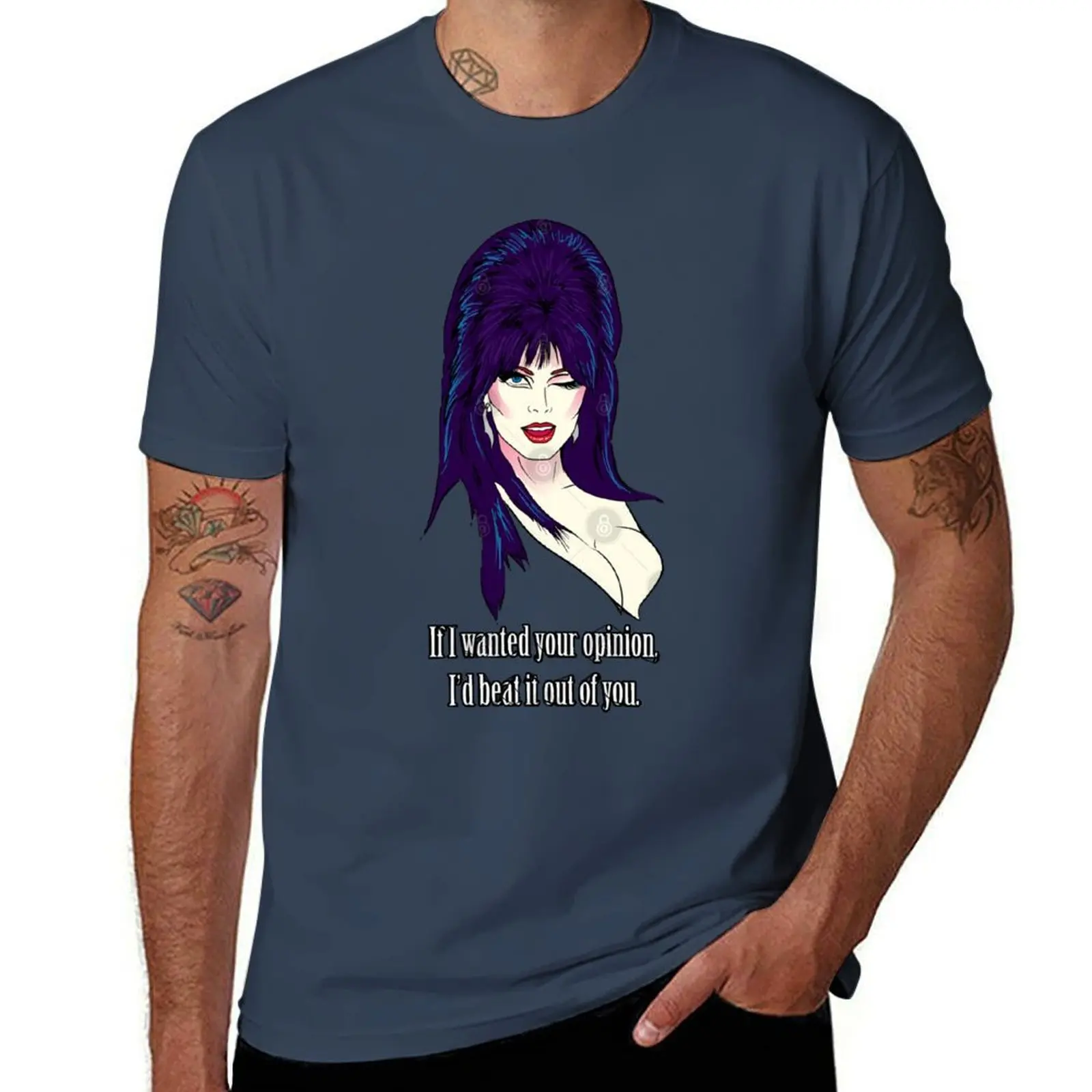

People Call Me Actress Elvira Singer Gifts Music Fans T-Shirt oversized blue lock Man t-shirt tshirts personalised mens clothing