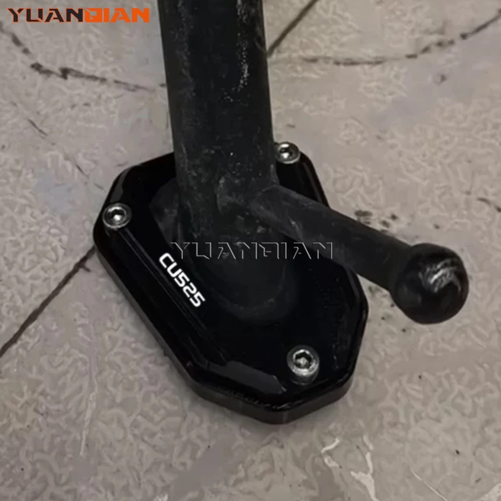 

CU 250 525 625 Motorcycle Foot Side Stand Enlarger Pad Extension Support Plate For VOGE CU250 CU525 CU625 2023 2024 2025 2026