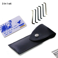 2023 New Locksmith Training Set 3 IN 1 Lockpick Tool Kit combination Great Practice Set for Beginner and Home Use