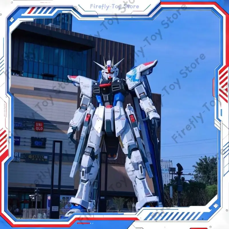 Em estoque supa fm 1/100 liberdade montagem modelo base de brinquedo limitada ZGMF-X10a ver. gcp ko shanghai estátua em pé figura de ação presentes