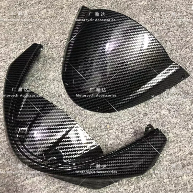 Fit For Ducati Monster 696 796 1100/S/EVO Upper Front Cowl Nose Fairing Windscreen Carbon Fiber Paint