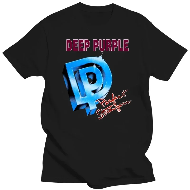 Graphic Short Sleeve Vintage 1985 Deep Purple Perfect Strangers T0ur Concert TShirt Men Gift Tee HOT manga vintage anime clothes