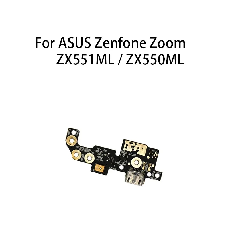 GEFENIS USB Charge Port Jack Dock Connector Charging Board For ASUS Zenfone Zoom ZX551ML / ZX550ML