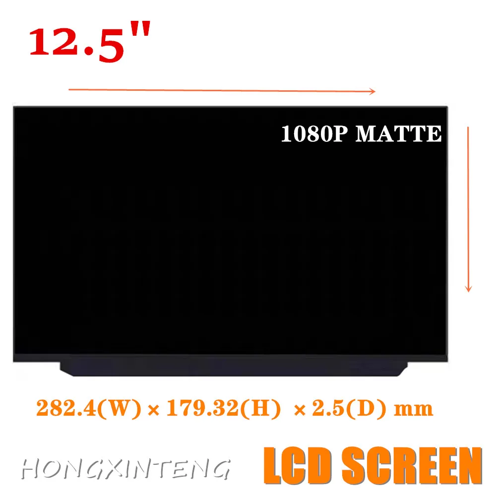 FREE SHIPPING  IPS 12.5 ''  Led Screen For Lenovo X260 X270 X280 A275 B125HAN02.2 FIT N125HCE-GN1 1920 * 1080 EDP 30PINS IPS