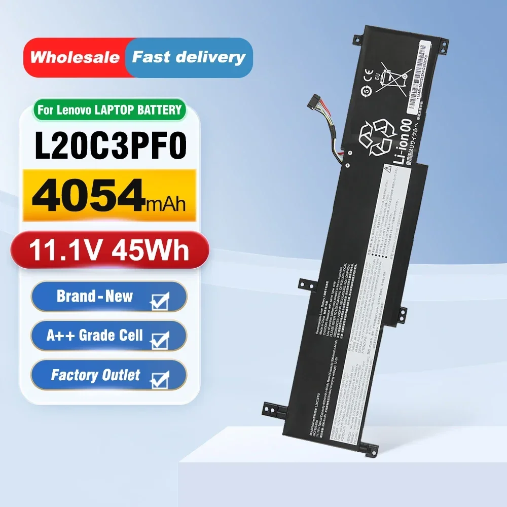 ETESBAY L20C3PF0 Laptop Battery For Lenovo IdeaPad 3-14ITL6 3-15ITL6 3-17ITL6 / S14 V14 V15 V17 G2-ITL G3-IAP / K14 Series
