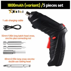 4.2V Electric Screwdriver Battery Rechargeable Cordless Screwdriver Impact Wireless Screwdriver Drill for Home Use Power Tool