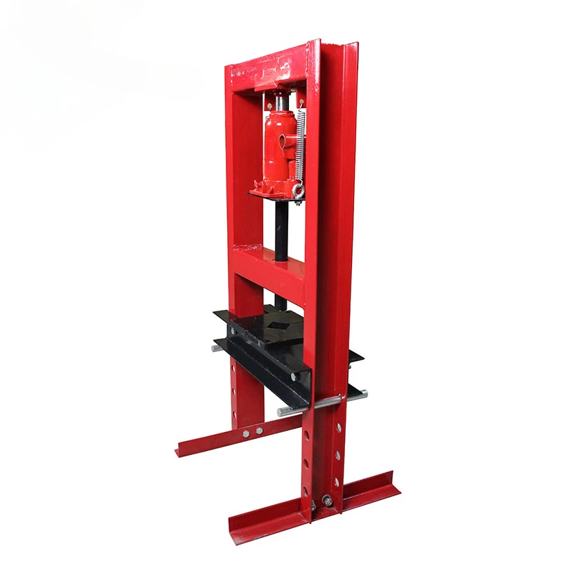 30 ton hand power hydraulic shop press with bottle jack