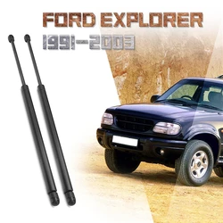 Suporte de elevação da tampa traseira do tronco do carro, braço do suporte do amortecedor para o Ford Explorer 1991-2003, hastes de suporte, 2pcs por conjunto