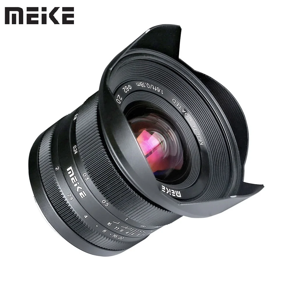 

Meike 12mm f2.0 Ultra Wide Angle Manual Fixed Lens for Panasonic Olympus M4/3 Mount G7 GH5 GH6 OM-D E-M5 E-M1 OMD-EM10 E-PL1