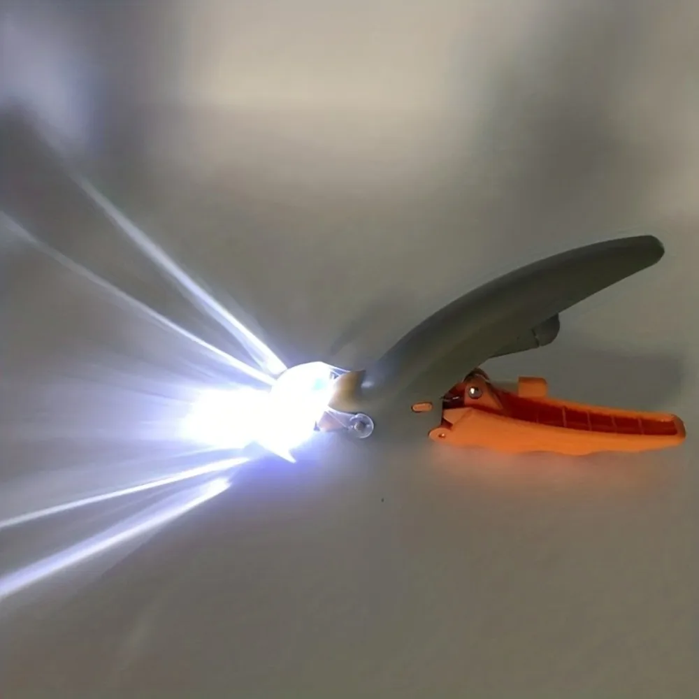 Cortador de unhas para animais de estimação com luz LED 5x ampliação limpeza cortador de unhas para gatos profissional alça antiderrapante cortador de unhas para cães