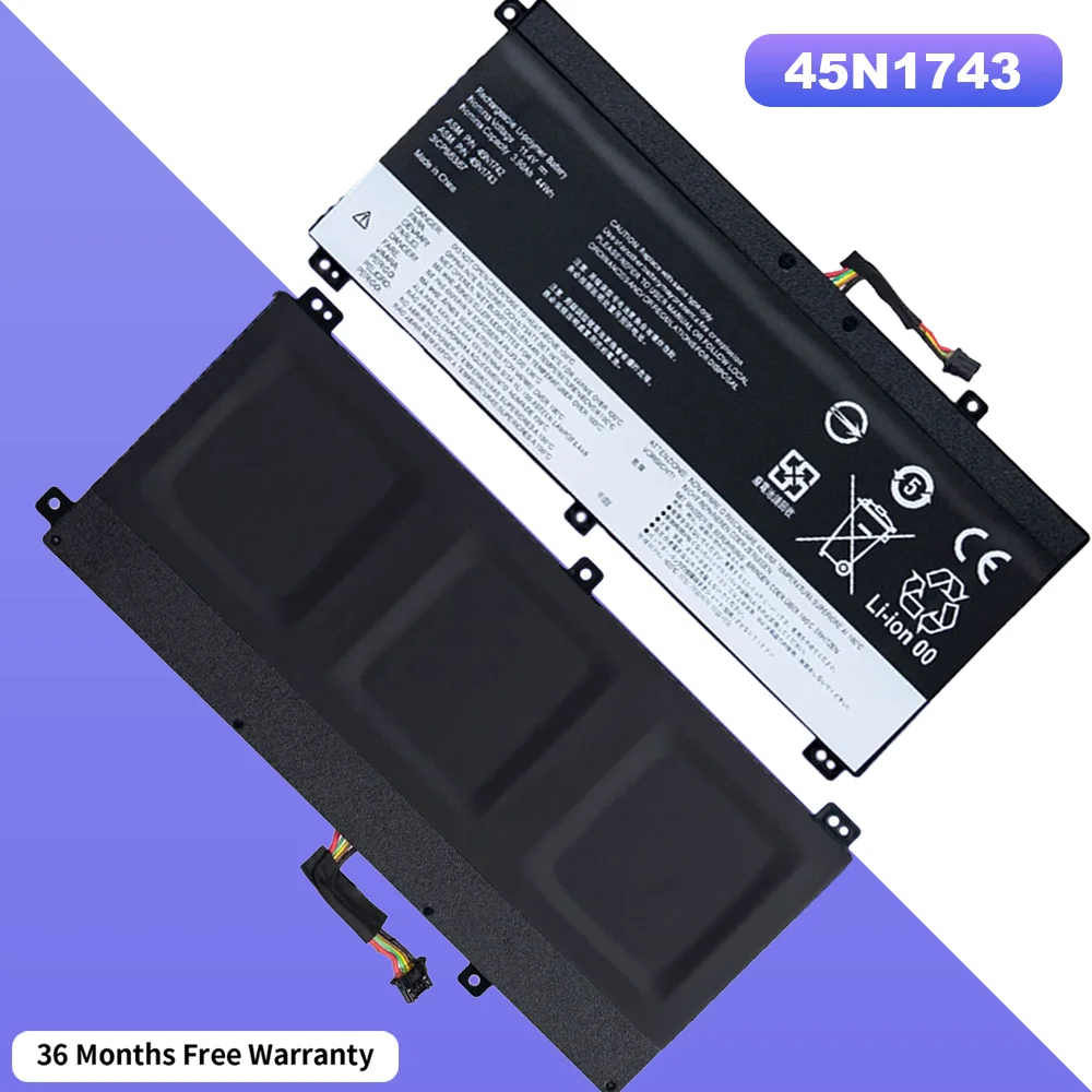 

45N1743 Laptop Battery For Lenovo ThinkPad T550s W550 W550s P50S 45N1740 45N1742Internal batteries 11.4V 44Wh