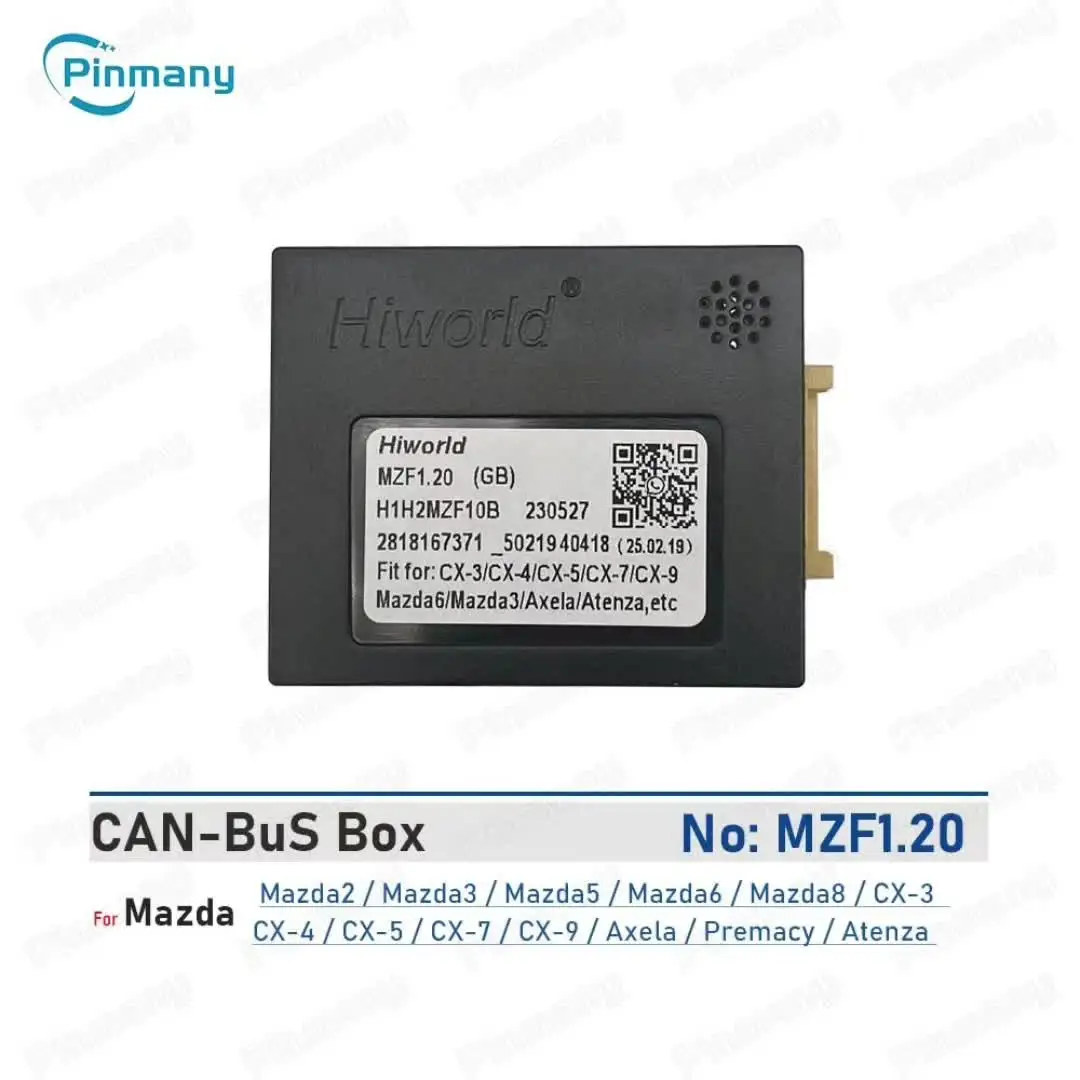 Автомобильный радиоприемник CAN Bus декодер Hiworld MZF1 для Mazda