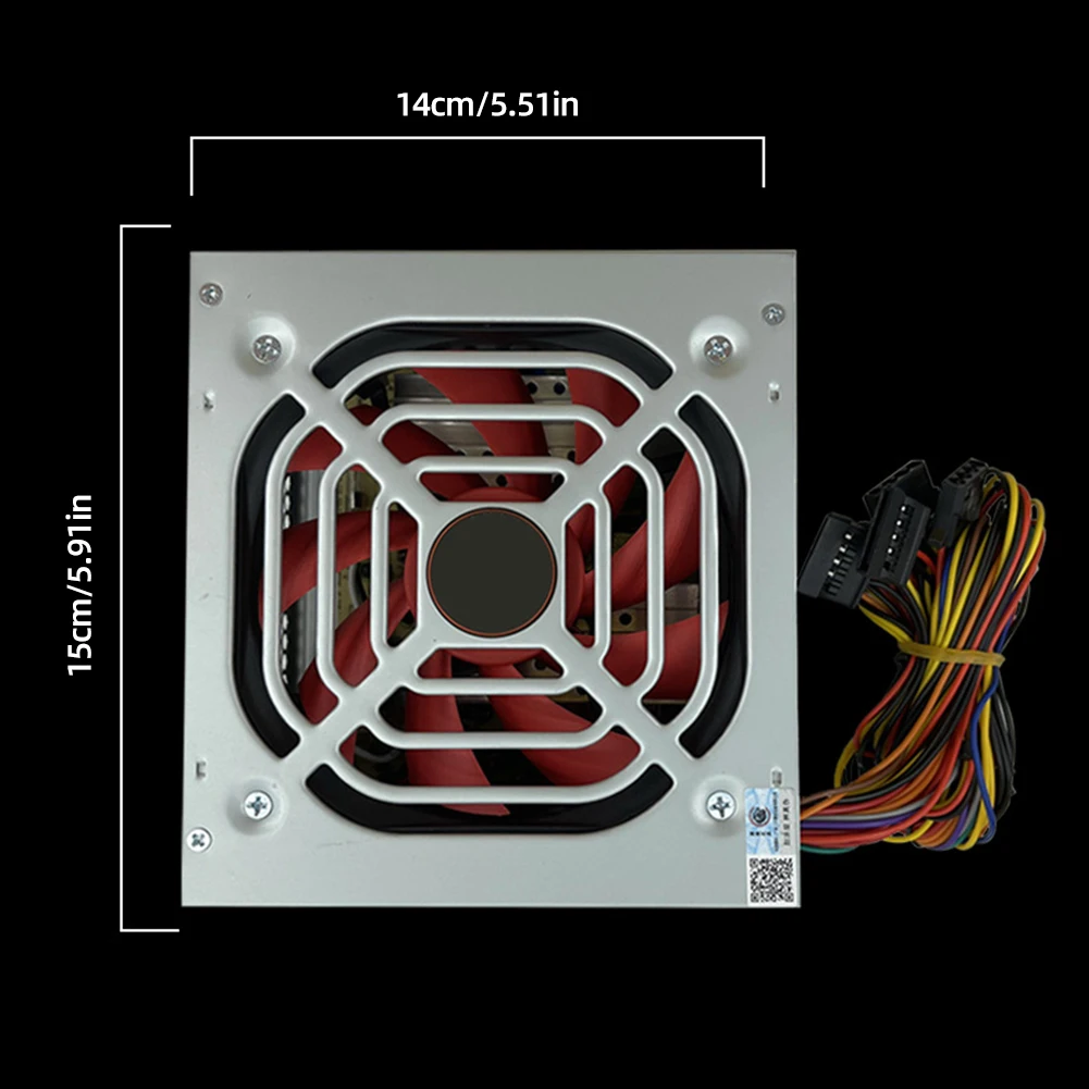 جهاز كمبيوتر للألعاب مزود طاقة PSU ، كمبيوتر مكتبي ، الذروة W ، 4Pin ، 2 SATA ، 144 W