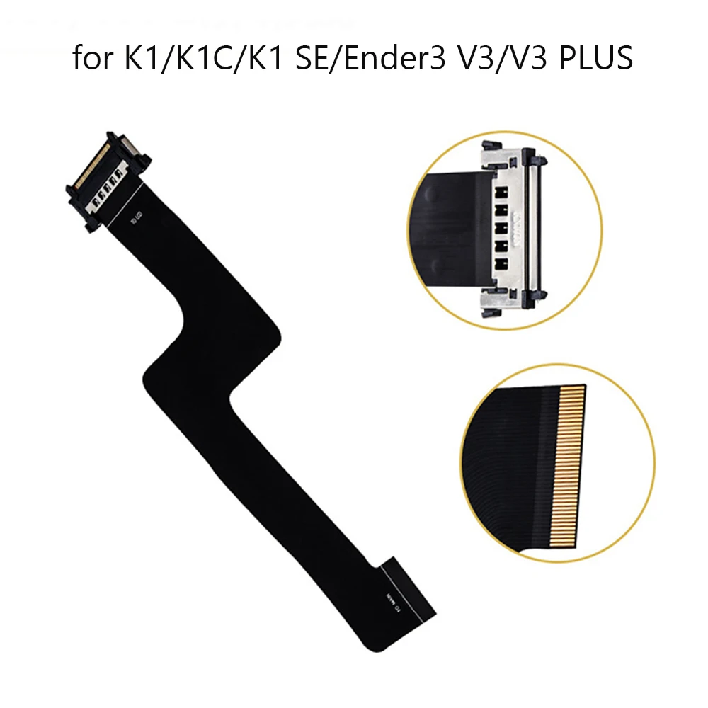 FPC Display Flex Ribbon Cable Adapter Screen Connector Replacement Line 3D Printer Accessory for K1 K1C