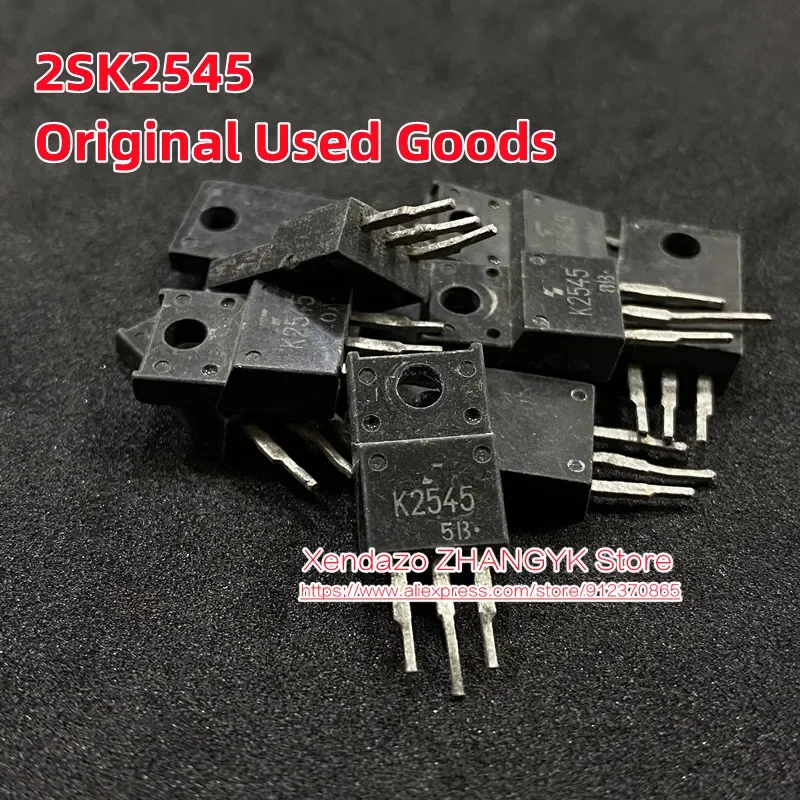 10pcs/lot Original 2SK2545 K2545 TO-220F 600V 6A MOSFET