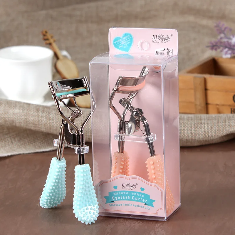 3D Beginner Makeup Tool Eyelash Curler Long Lasting Curl Stretch Eye Makeup Three-Dimensional Eyelash Aid