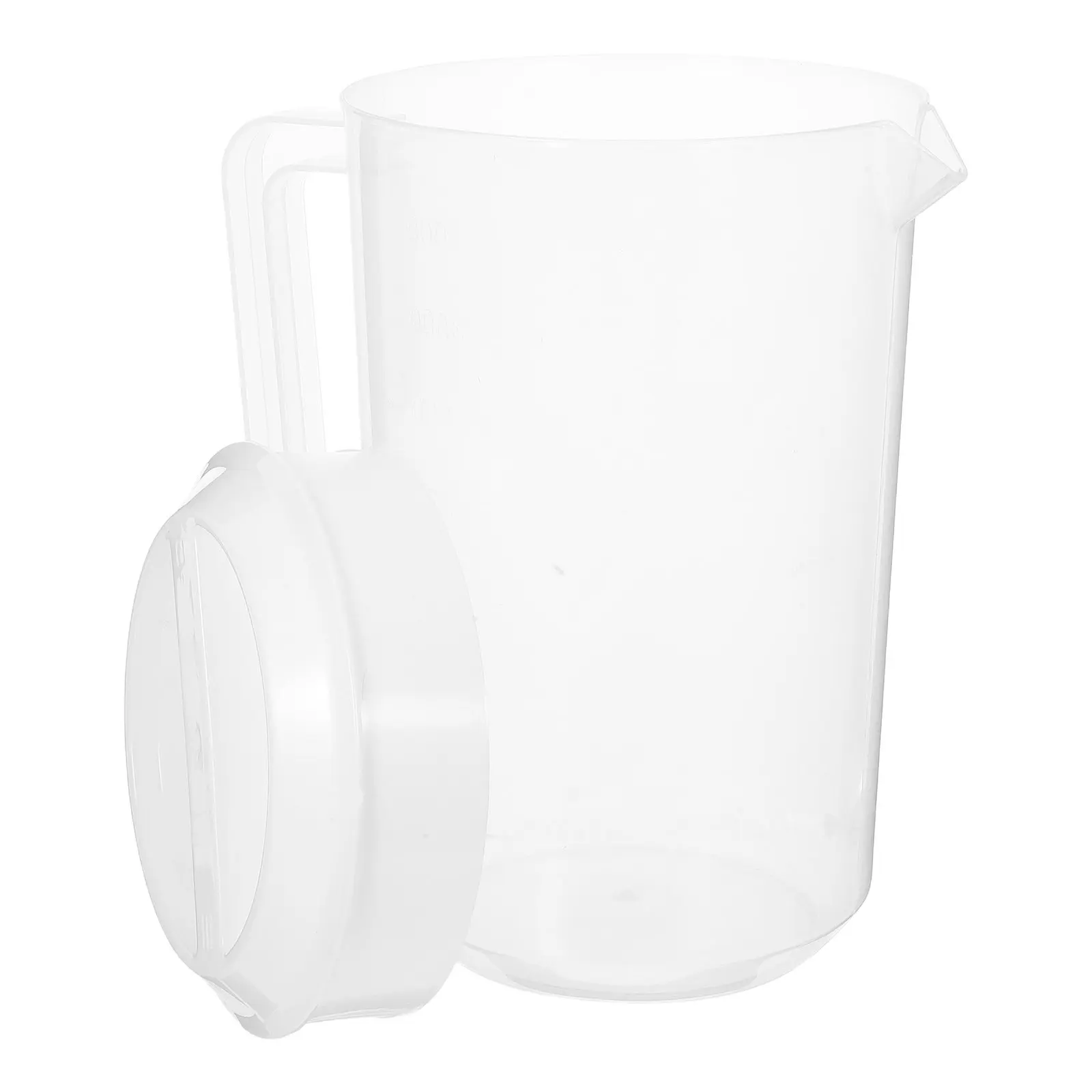 

Кувшин для воды объемом 4000 мл, многоразовый, с крышкой, из прозрачного поликарбоната, для офиса, дома, летних напитков, холодного кофе, соков, смешивания