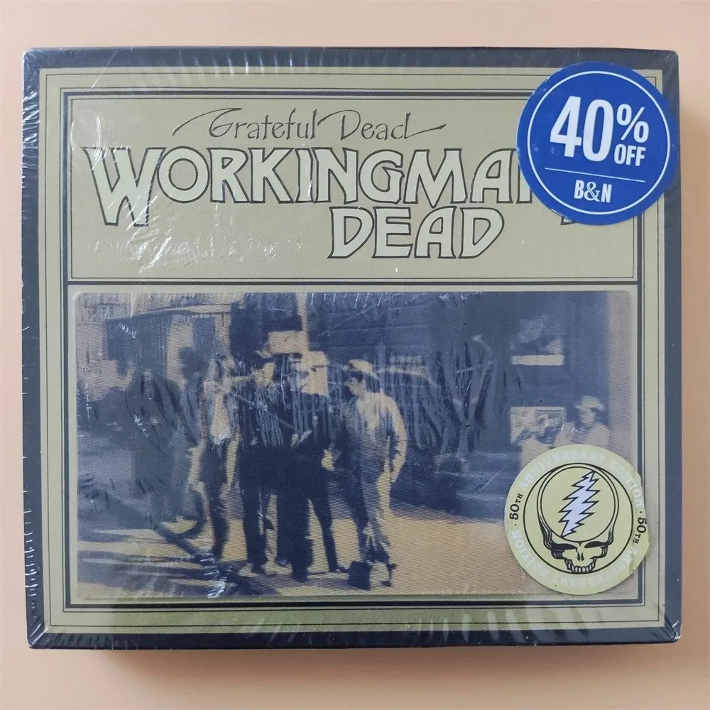 

Rock Grateful Dead Jerry Garcia Музыкальный компакт-диск Workingman's Dead Альбом High Time 3 шт. Музыкальная запись Косплей Walkman Car Soundtracks Box
