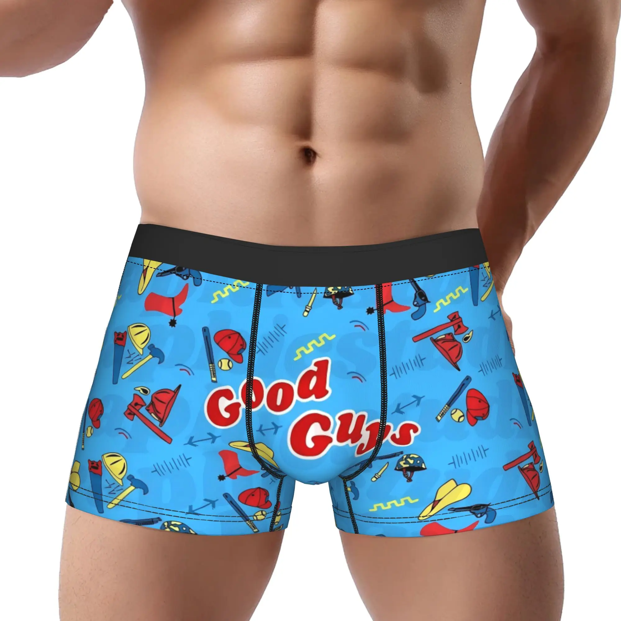 Chucky 6  Underpants Breathbale Panties Man Underwear Ventilate Shorts Boxer Briefs