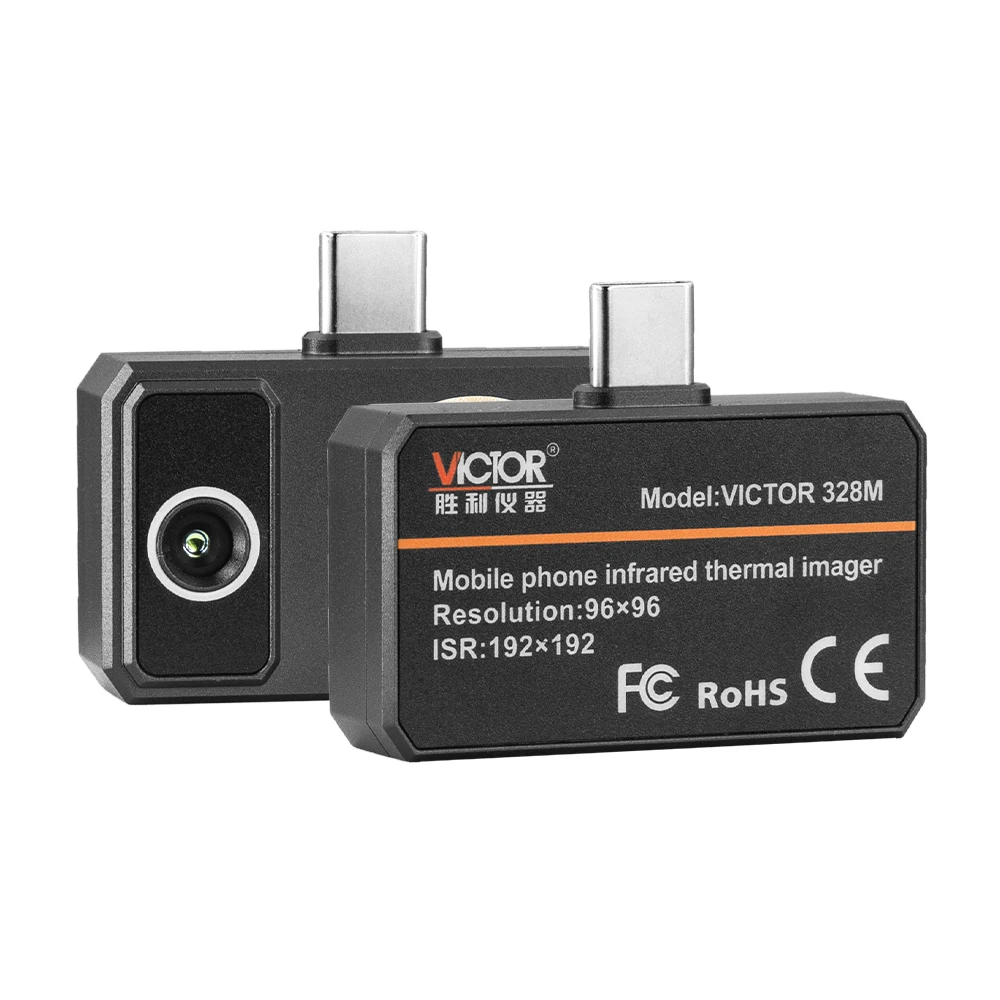 TISR 192X192 Thermal Imaging Camera for iPhone&Android Phone Infrared Thermal Imager Inspection Repair Thermographic Camera