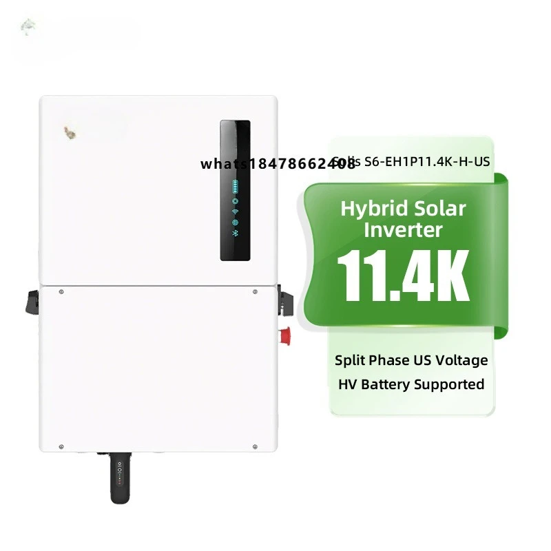 High Voltage Split Phase 11.4KW Solar Power Inverter Converter Hybrid Solar Inverter Power Pure Sine Wave Inverter