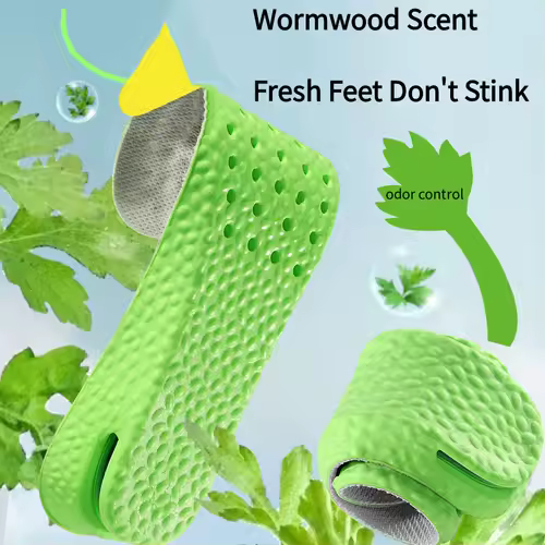 1Pair Air Cushion height increase insoles Breathable Sweat and Anti-Odour Insole Shock Absorbing Insole for Sports Shoes - Image 5
