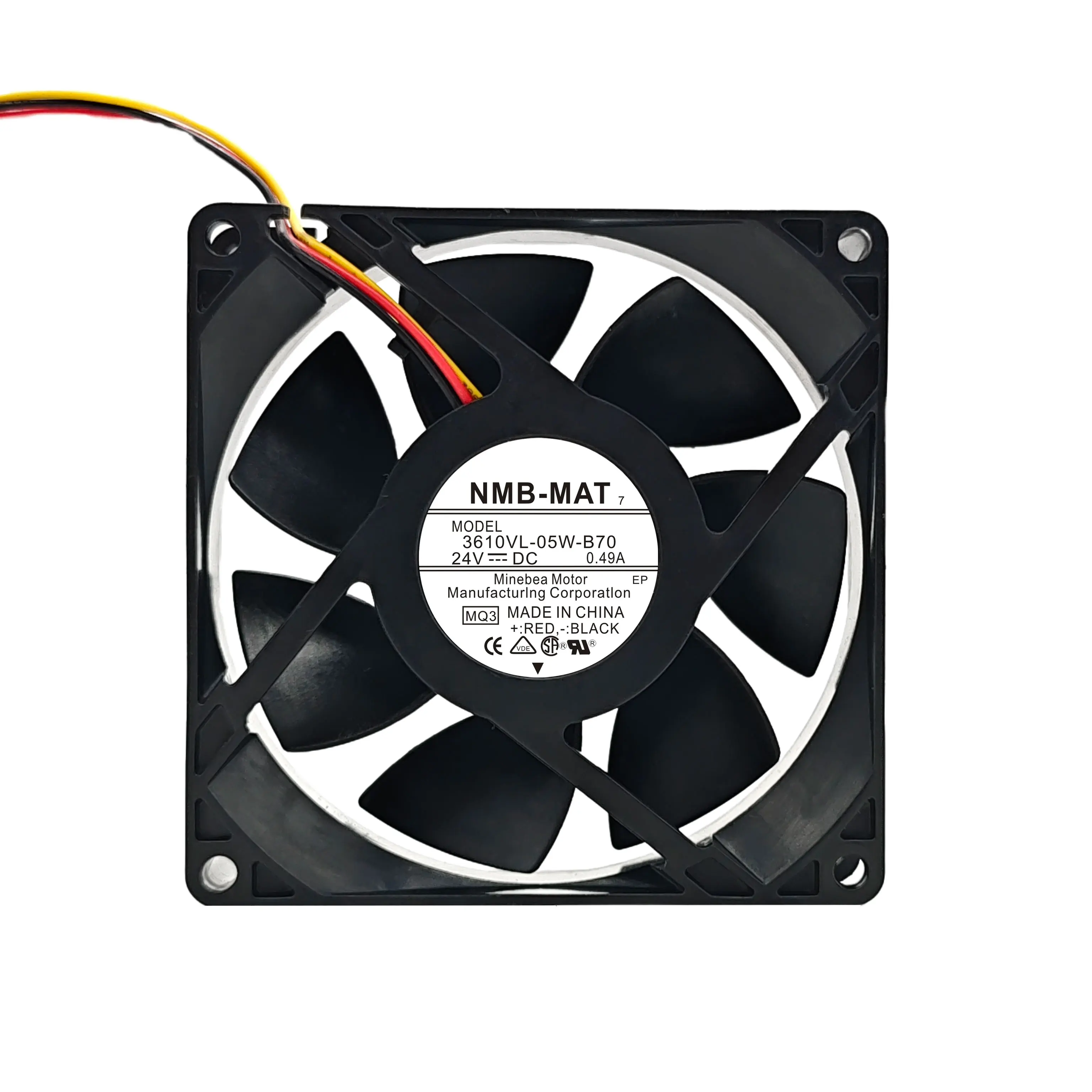 NUOVO ORIGINALE 3610VL-05W-B70 24V 9225 92x92x25mm VENTOLA DI RAFFREDDAMENTO RADIATORE