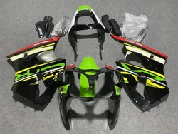 Motorcycle Fairing Kit fits the ZX-6R 00 01 02 Year 636-6R 2000 2001 2002 Fairing Green White Red motorcycle housing