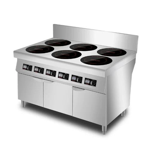 

Высококачественная коммерческая индукционная плита из нержавеющей стали для ресторанов, мощная, энергосберегающая